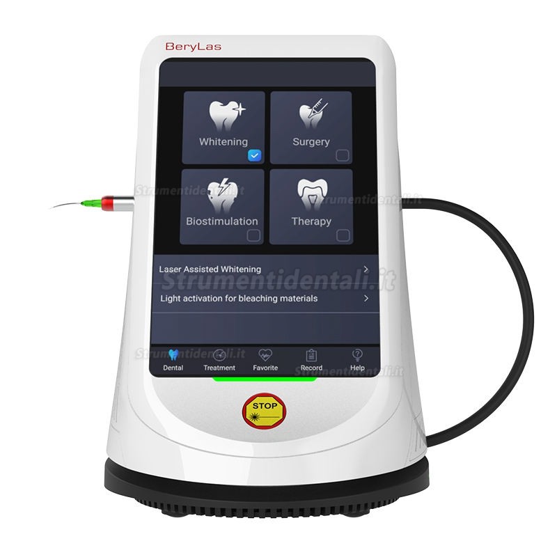 Laser a diodo GaAlAs dentale Dimed Berylas Blue 450nm/650nm/980nm 0,5W/4W/10W